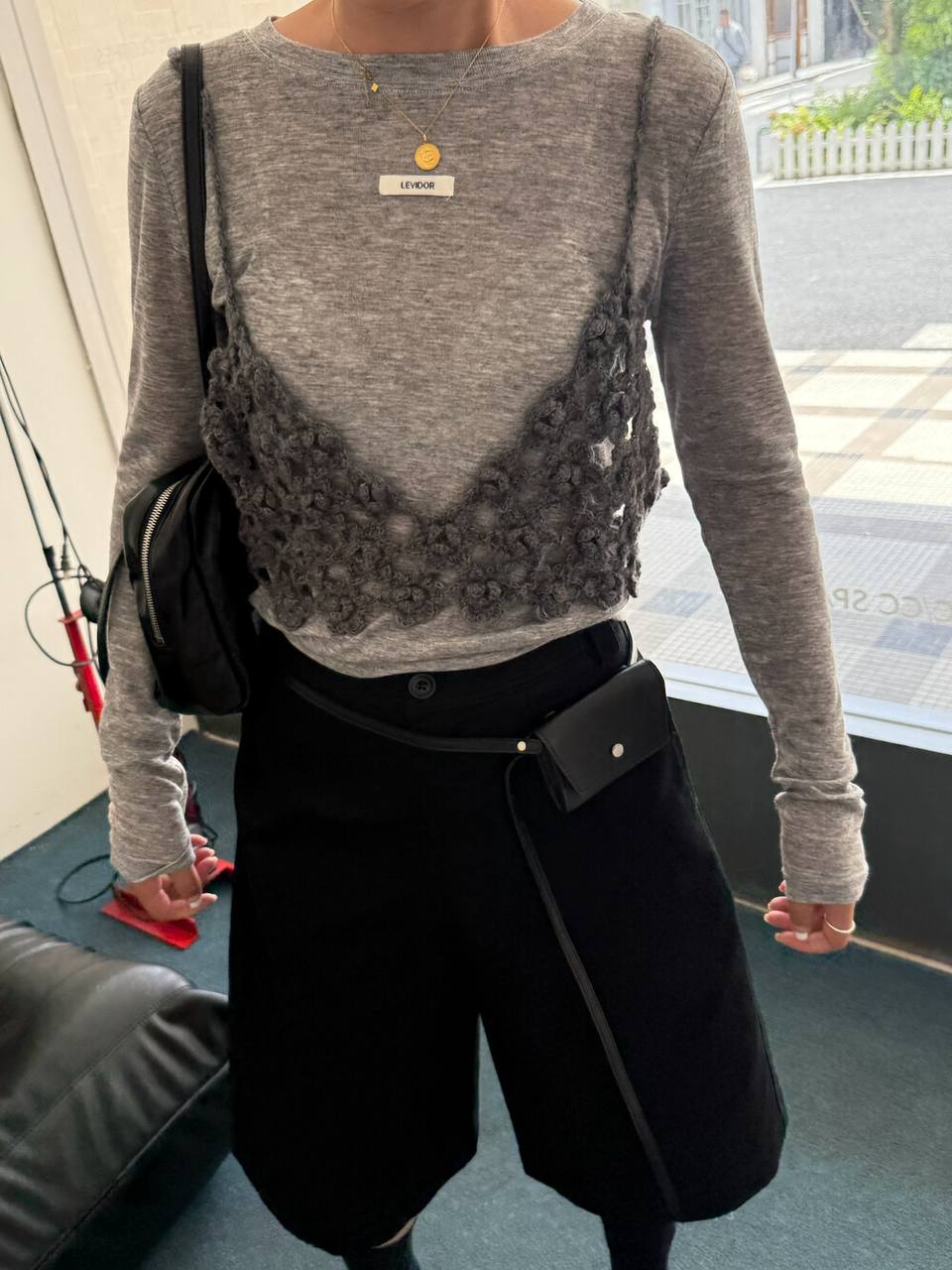 Вязаный жилет 🏷️34$