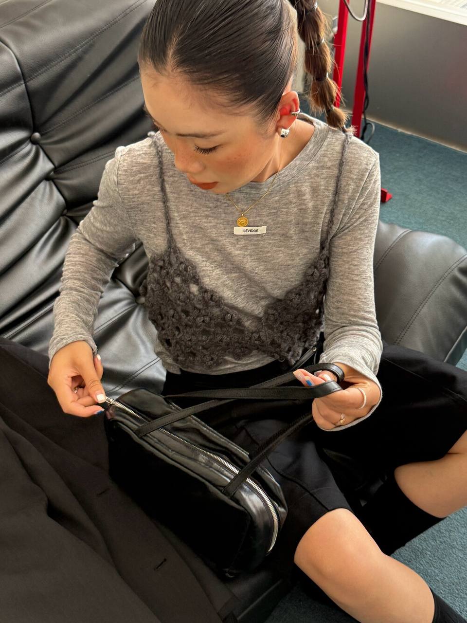 Вязаный жилет 🏷️34$